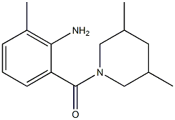 2-[(3,5-dimethylpiperidin-1-yl)carbonyl]-6-methylaniline