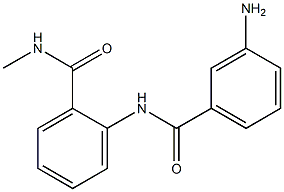2-[(3-aminobenzoyl)amino]-N-methylbenzamide