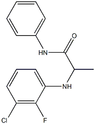 2-[(3-chloro-2-fluorophenyl)amino]-N-phenylpropanamide