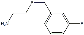 2-[(3-fluorobenzyl)thio]ethanamine Structure