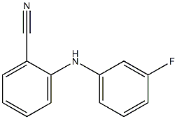  2-[(3-fluorophenyl)amino]benzonitrile