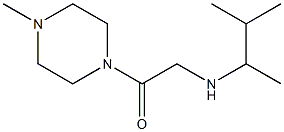  2-[(3-methylbutan-2-yl)amino]-1-(4-methylpiperazin-1-yl)ethan-1-one