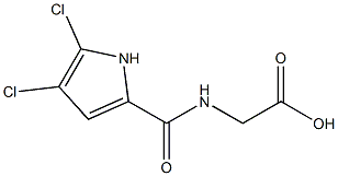  2-[(4,5-dichloro-1H-pyrrol-2-yl)formamido]acetic acid