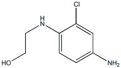 2-[(4-amino-2-chlorophenyl)amino]ethan-1-ol Struktur