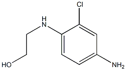 2-[(4-amino-2-chlorophenyl)amino]ethan-1-ol,,结构式