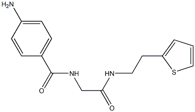 2-[(4-aminophenyl)formamido]-N-[2-(thiophen-2-yl)ethyl]acetamide