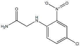 2-[(4-chloro-2-nitrophenyl)amino]acetamide,,结构式