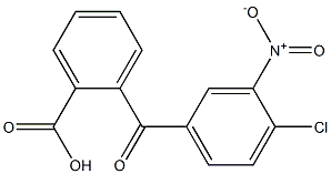 2-[(4-chloro-3-nitrophenyl)carbonyl]benzoic acid Structure