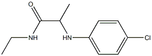 2-[(4-chlorophenyl)amino]-N-ethylpropanamide