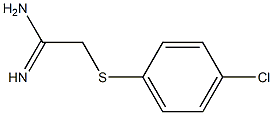  2-[(4-chlorophenyl)sulfanyl]ethanimidamide