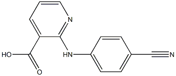 2-[(4-cyanophenyl)amino]pyridine-3-carboxylic acid