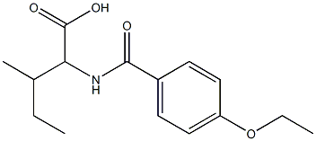 2-[(4-ethoxyphenyl)formamido]-3-methylpentanoic acid