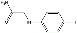 2-[(4-iodophenyl)amino]acetamide,,结构式