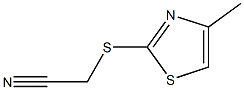2-[(4-methyl-1,3-thiazol-2-yl)sulfanyl]acetonitrile