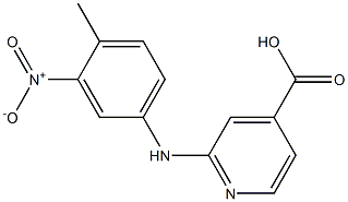  2-[(4-methyl-3-nitrophenyl)amino]pyridine-4-carboxylic acid