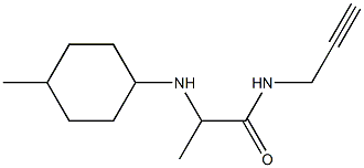 2-[(4-methylcyclohexyl)amino]-N-(prop-2-yn-1-yl)propanamide