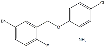 2-[(5-bromo-2-fluorophenyl)methoxy]-5-chloroaniline