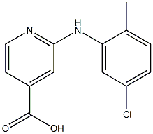 2-[(5-chloro-2-methylphenyl)amino]pyridine-4-carboxylic acid