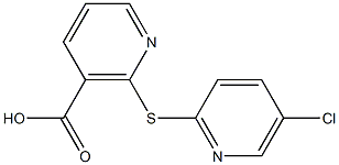 2-[(5-chloropyridin-2-yl)thio]nicotinic acid