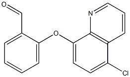 2-[(5-chloroquinolin-8-yl)oxy]benzaldehyde