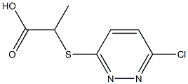 2-[(6-chloropyridazin-3-yl)thio]propanoic acid