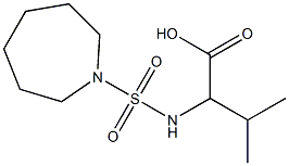 2-[(azepane-1-sulfonyl)amino]-3-methylbutanoic acid|