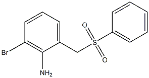 2-[(benzenesulfonyl)methyl]-6-bromoaniline