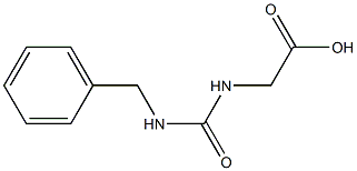 2-[(benzylcarbamoyl)amino]acetic acid Structure