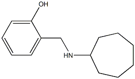 2-[(cycloheptylamino)methyl]phenol 结构式