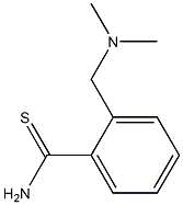 2-[(dimethylamino)methyl]benzenecarbothioamide Structure