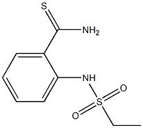  2-[(ethylsulfonyl)amino]benzenecarbothioamide