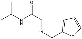  2-[(furan-2-ylmethyl)amino]-N-(propan-2-yl)acetamide