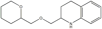 2-[(oxan-2-ylmethoxy)methyl]-1,2,3,4-tetrahydroquinoline Structure
