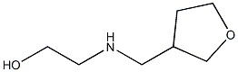 2-[(oxolan-3-ylmethyl)amino]ethan-1-ol Structure