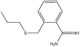 2-[(propylsulfanyl)methyl]benzene-1-carboximidamide
