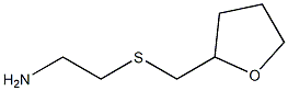 2-[(tetrahydrofuran-2-ylmethyl)thio]ethanamine 化学構造式