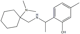 2-[1-({[1-(dimethylamino)cyclohexyl]methyl}amino)ethyl]-5-methylphenol