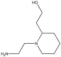 2-[1-(2-aminoethyl)piperidin-2-yl]ethanol Structure