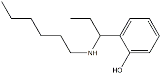 2-[1-(hexylamino)propyl]phenol