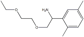  2-[1-amino-2-(2-ethoxyethoxy)ethyl]-1,4-dimethylbenzene