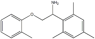  2-[1-amino-2-(2-methylphenoxy)ethyl]-1,3,5-trimethylbenzene