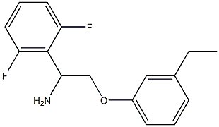  2-[1-amino-2-(3-ethylphenoxy)ethyl]-1,3-difluorobenzene