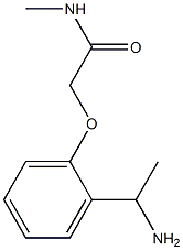  2-[2-(1-aminoethyl)phenoxy]-N-methylacetamide