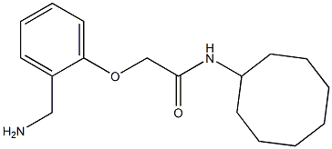 2-[2-(aminomethyl)phenoxy]-N-cyclooctylacetamide