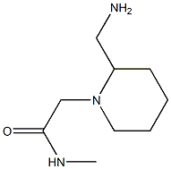 2-[2-(aminomethyl)piperidin-1-yl]-N-methylacetamide|