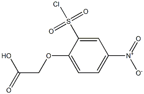 2-[2-(chlorosulfonyl)-4-nitrophenoxy]acetic acid