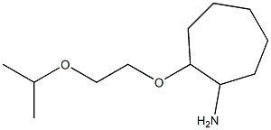 2-[2-(propan-2-yloxy)ethoxy]cycloheptan-1-amine|