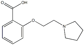 2-[2-(pyrrolidin-1-yl)ethoxy]benzoic acid|