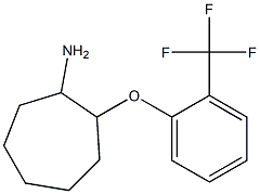 2-[2-(trifluoromethyl)phenoxy]cycloheptan-1-amine