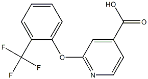 2-[2-(trifluoromethyl)phenoxy]pyridine-4-carboxylic acid